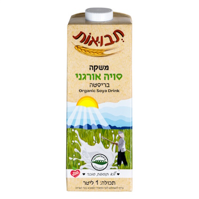 משקה סויה אורגני - 1 ליטר