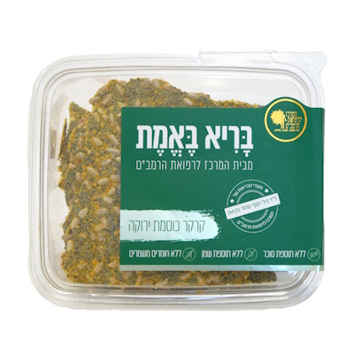 קרקר כוסמת | ללא סוכר | ללא שמן | ללא חומרים משמרים