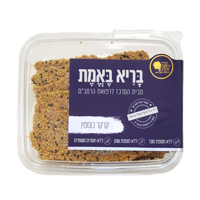 קרקר כוסמין | ללא סוכר | ללא שמן | ללא חומרים משמרים