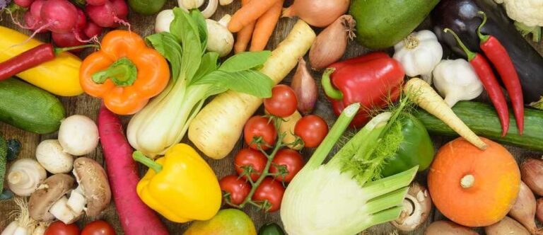 השפעת טבעונות וצמחונות על הבריאות - מגוון ירקות