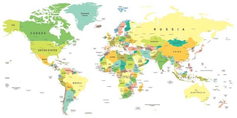 האם נעשו פשעים נגד האנושות כחלק מתהליך פיתוח החיסונים? - בתמונה מפת העולם